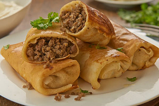 Млинці з м'ясом